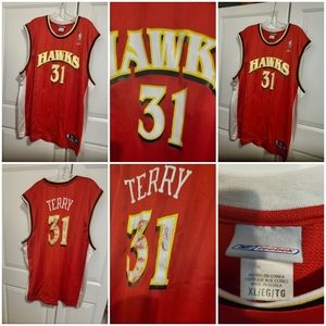 HAWKS NBA JASON TERRY 31 ATLANTA JERSEY SHIRT XL